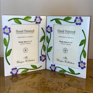 Hand Painted Designer Photo Frame